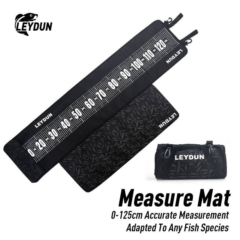 Fishing Boat Anchor - LEYDUN 125cm Fish Measure Mat Fishing