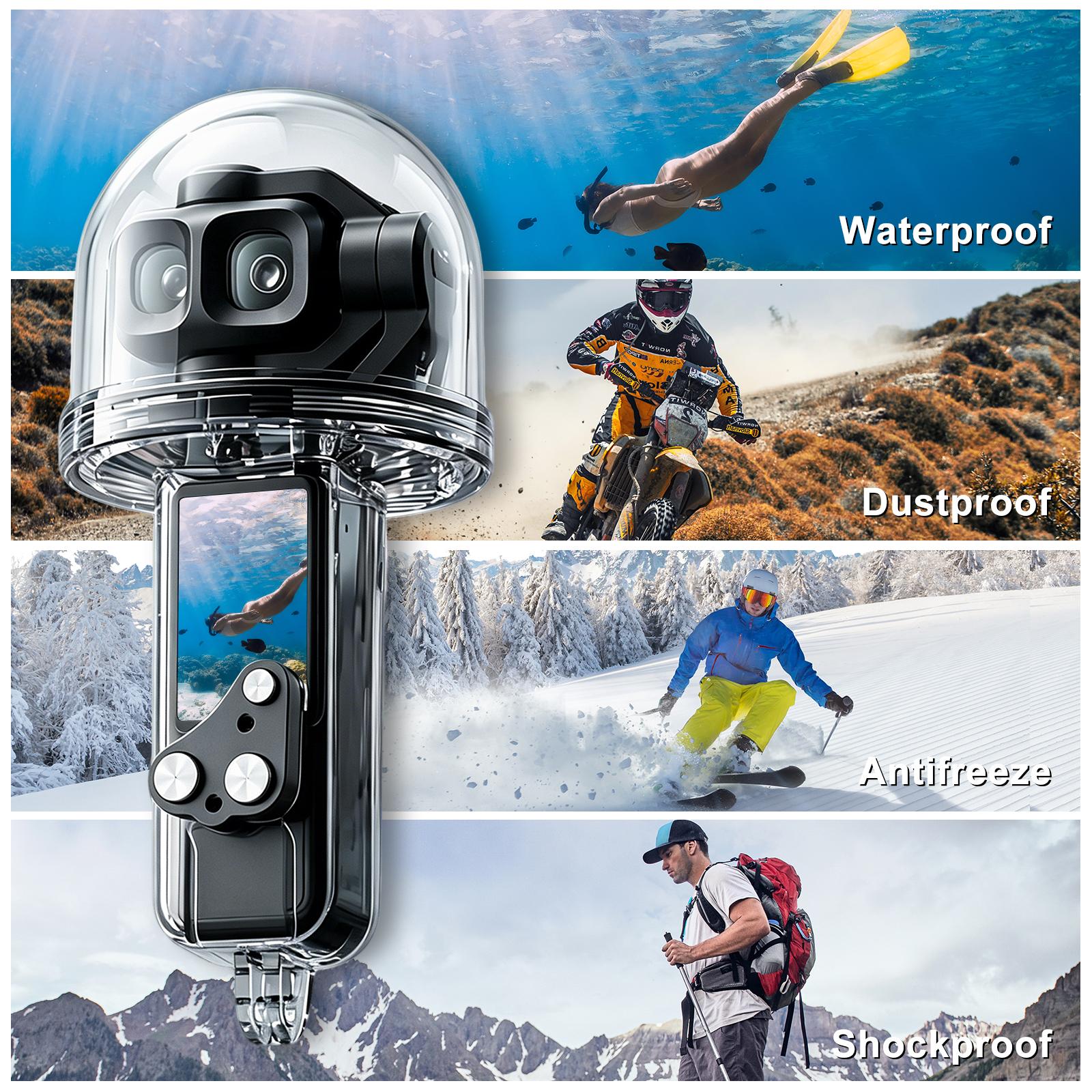 50m Underwater For Pocket 4P W - Fishing Boat Cover review and price