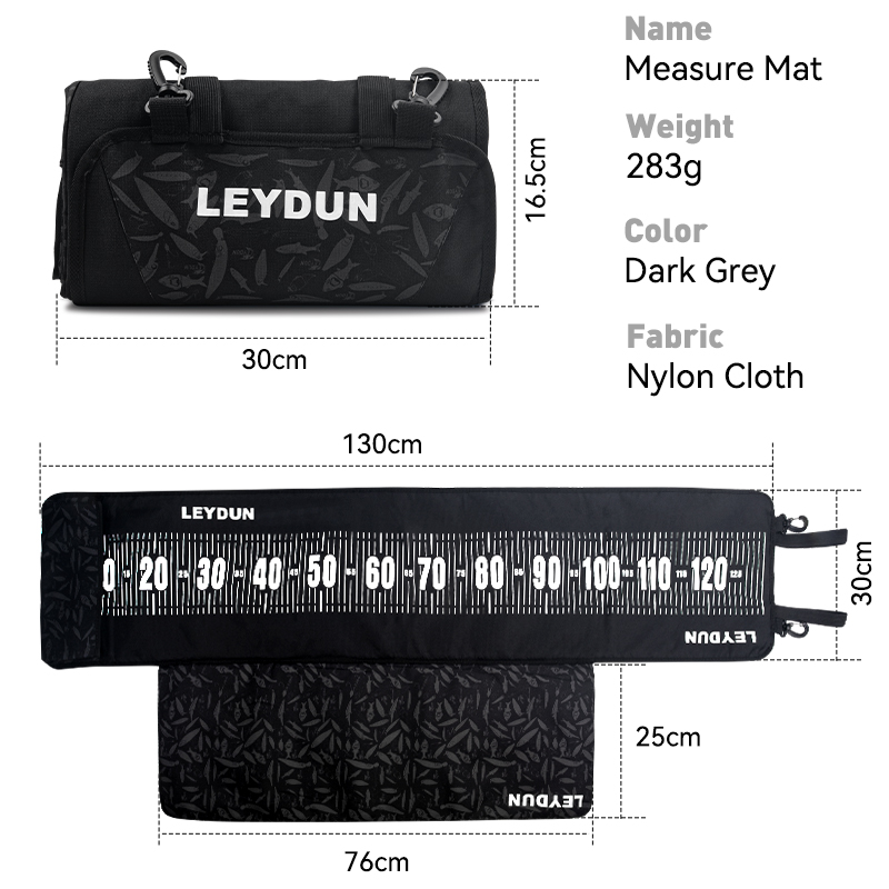 LEYDUN 125cm Fish Measure Mat  - Fishing Boat Anchor review and price