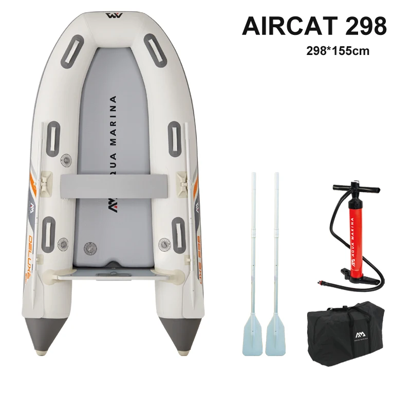 AQUA MARINA Inflatable Boat, 3 - Fishing Boat Oar review and price
