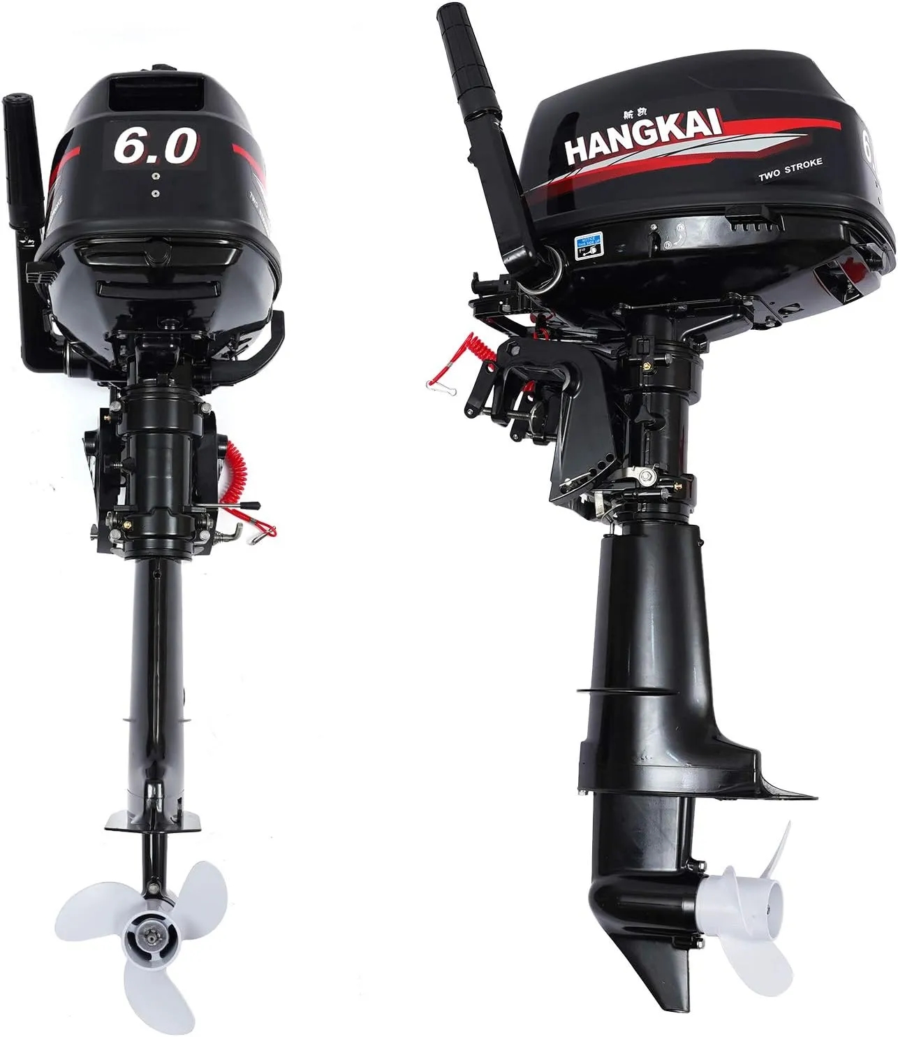 Wholesale HANGKAI 6HP 2 Stroke - Fishing Boat Outboard Motor review and price