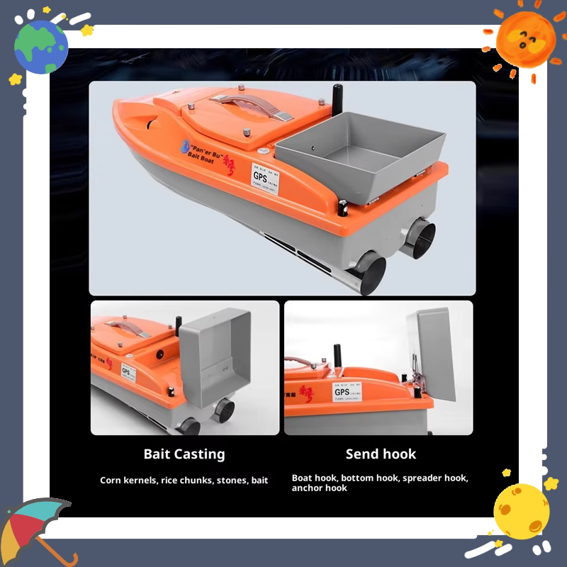 New Fish Riding The Wind Remot - Fishing Boat Gps review and price