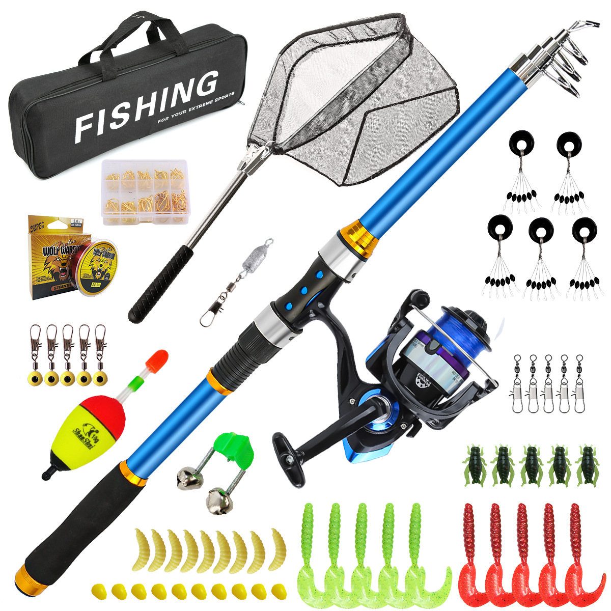 2.1-3.6M Telescopic Glass Fibe - Fishing Boat Oar review and price