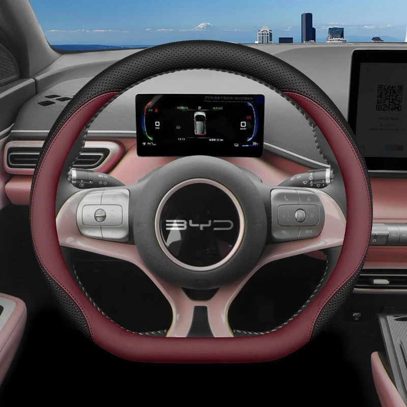 2026 For BYD Leather Car Steer - Fishing Boat Steering Wheel review and price