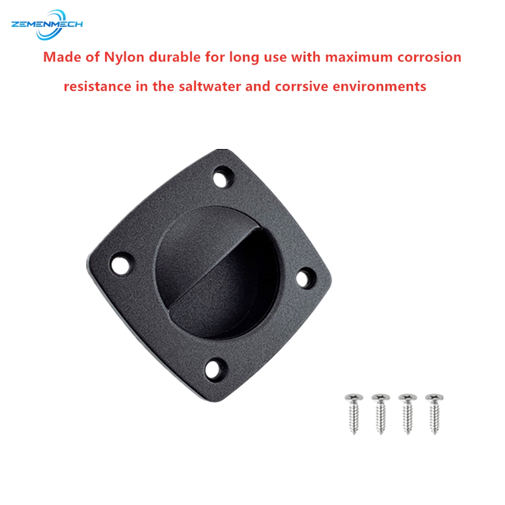 Black Nylon Recessed Flush Sli - Fishing Boat Steering Wheel review and price